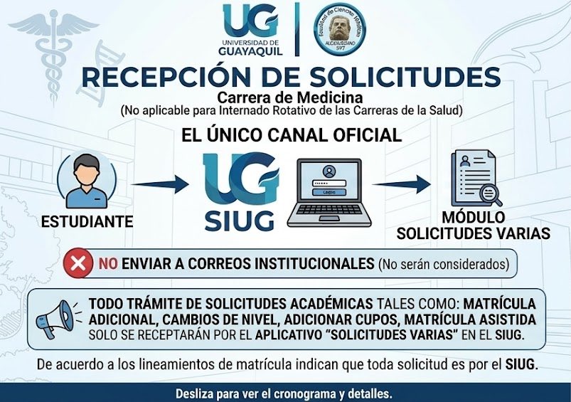UgFcm's tweet photo. #FCMteinforma
Instagram: @ugfcm
Facebook: @ugfcmo

RECEPCIÓN DE SOLICITUDES VARIAS https://t.co/etXfjpR4yu