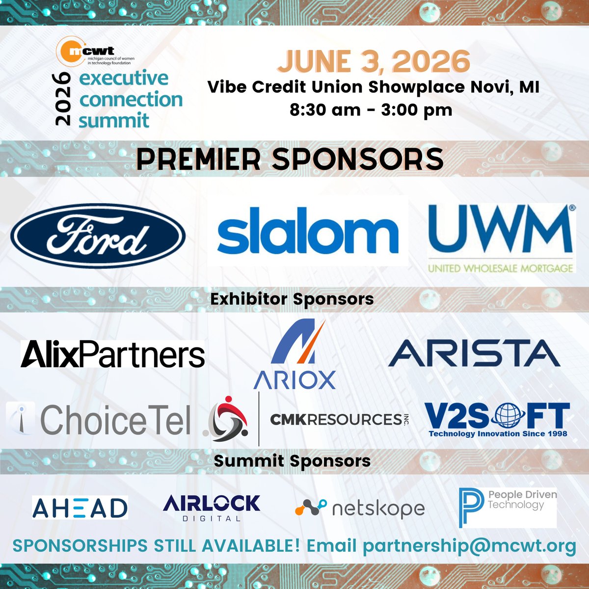 Michigan Council of Women in Technology tweet media