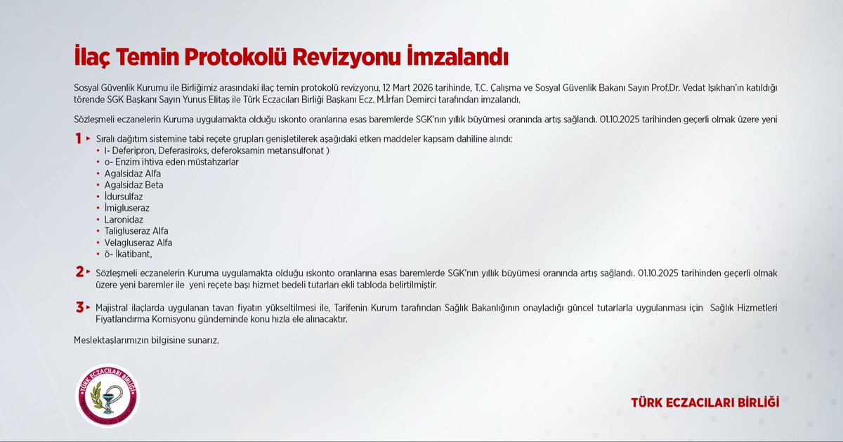 Türk Eczacıları Birliği tweet media