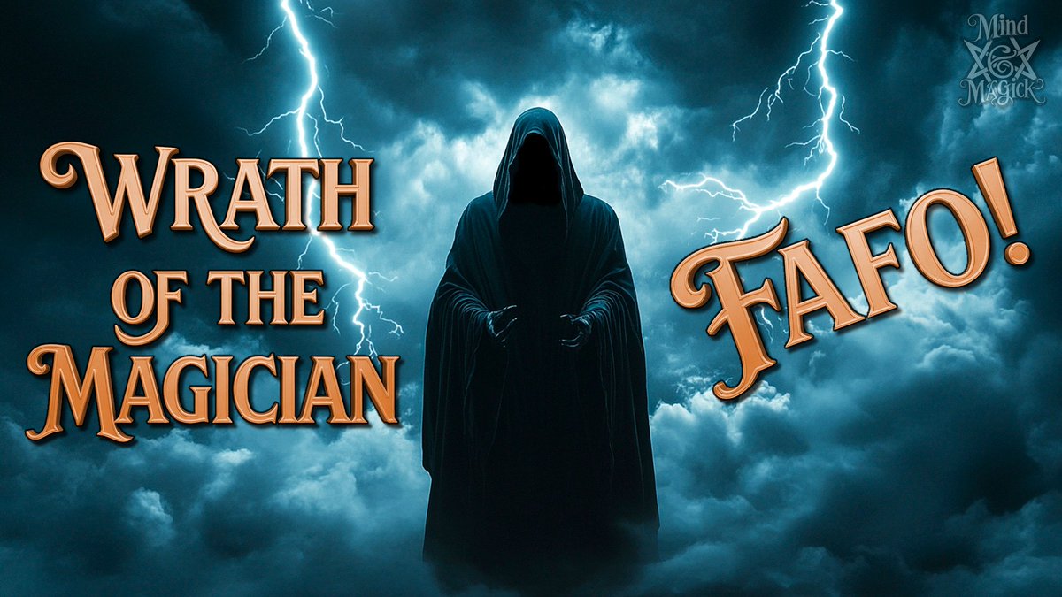 FraterXavier's tweet photo. WRATH OF THE MAGICIAN is now available on Patreon, Subscribestar, &amp; Youtube Early Access:  https://t.co/AXofBIjASw <--FREE TRIAL https://t.co/61pTaMRAPg
https://t.co/YM3W3Ozu0g
Never cross a magician. Even if you "get away with it",  you still won't get away with it. https://t.co/3uDyzVzvQg