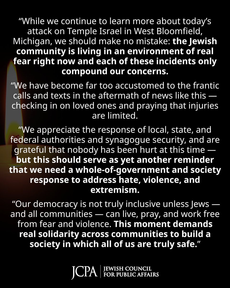 Jewish Council for Public Affairs tweet media