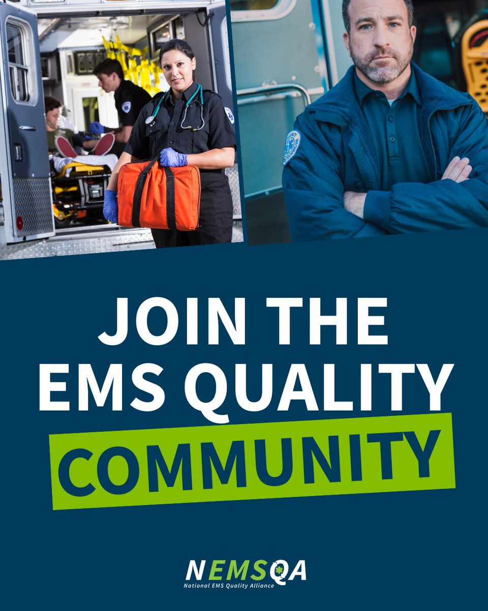 National EMS Quality Alliance (NEMSQA) tweet media