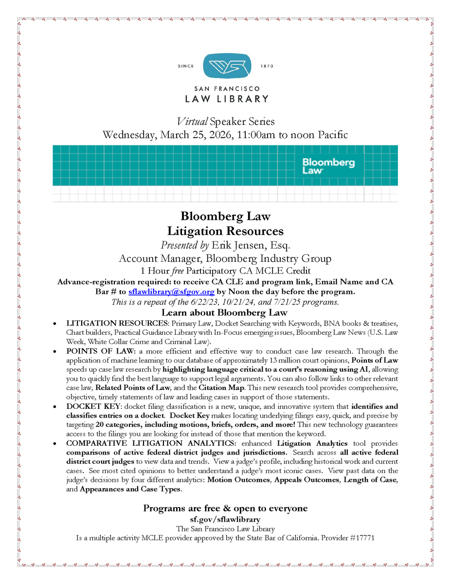 SF Law Library tweet media