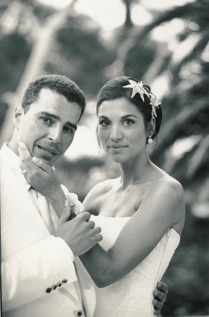 Israel, Trump, and the Epstein class started an entire war to distract you from the files, but we're not going to let them do that. Here are two (totally new?) photos recovered from the encoded data in the released files. Does anyone know who these newlyweds are?