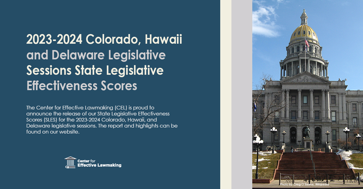 Center for Effective Lawmaking tweet media