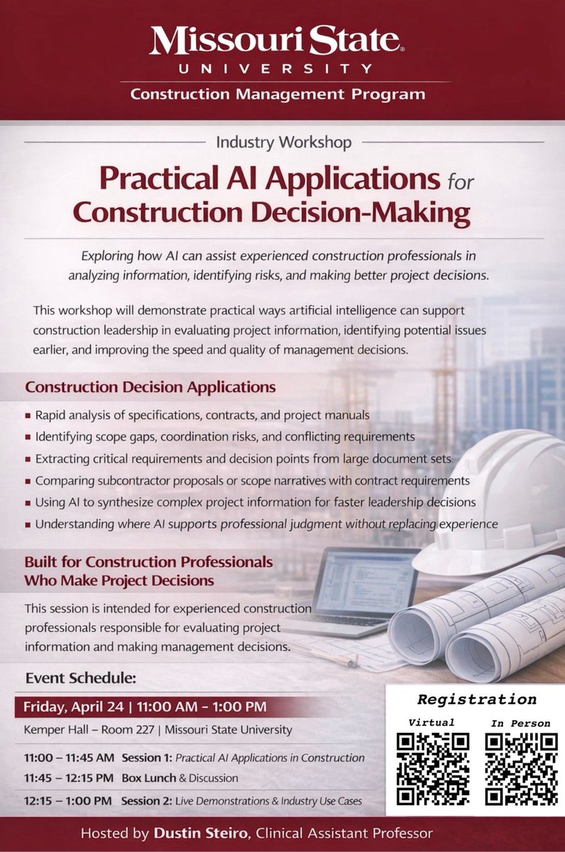 MSU Construction, Design, & Project Management tweet media