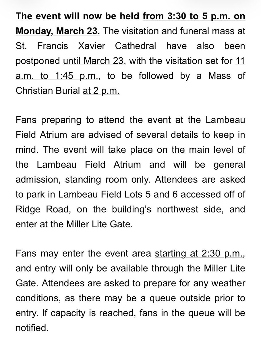 Rob Demovsky tweet media