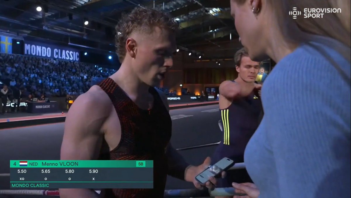 TopatletiekLive's tweet image. Menno Vloon 5,90m ❌️ 
#Uppsala #MondoClassic