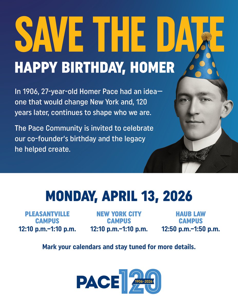 Pace University tweet media