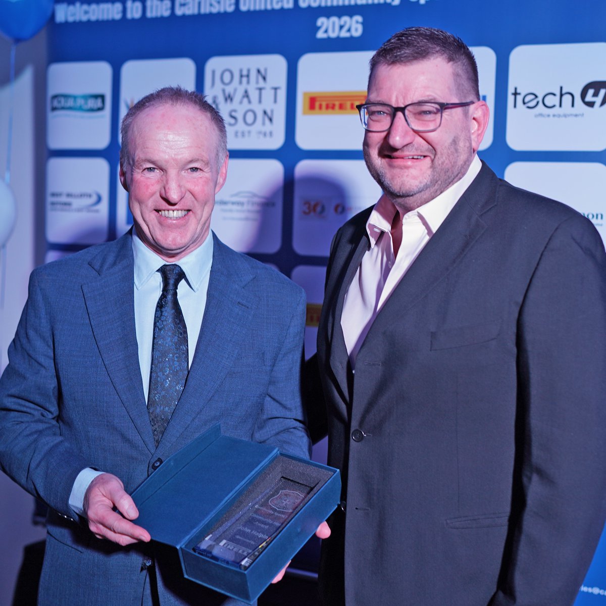 🏆 The winner of the Community Hero Award is John Halpin.  

John was presented with his award on the night by Ashley Thomson from <a href="/Pirelli/">Pirelli</a>.

A huge thank you to <a href="/Pirelli/">Pirelli</a> for sponsoring this award. 👏