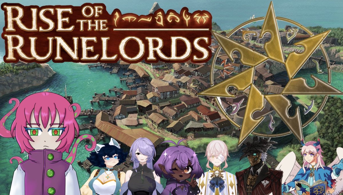Debut and first session for Rise of the Runelords starts in only a couple hours now, I hope you all will be as excited as I am to kick things off and see what are lovely players end up doing~

At the very least, things will certainly be interesting once it hits 5:00 EST~