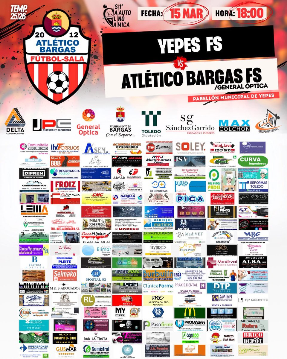 ATLETICO BARGAS FS tweet media