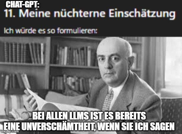 Hab heute meinen Adorno Tag