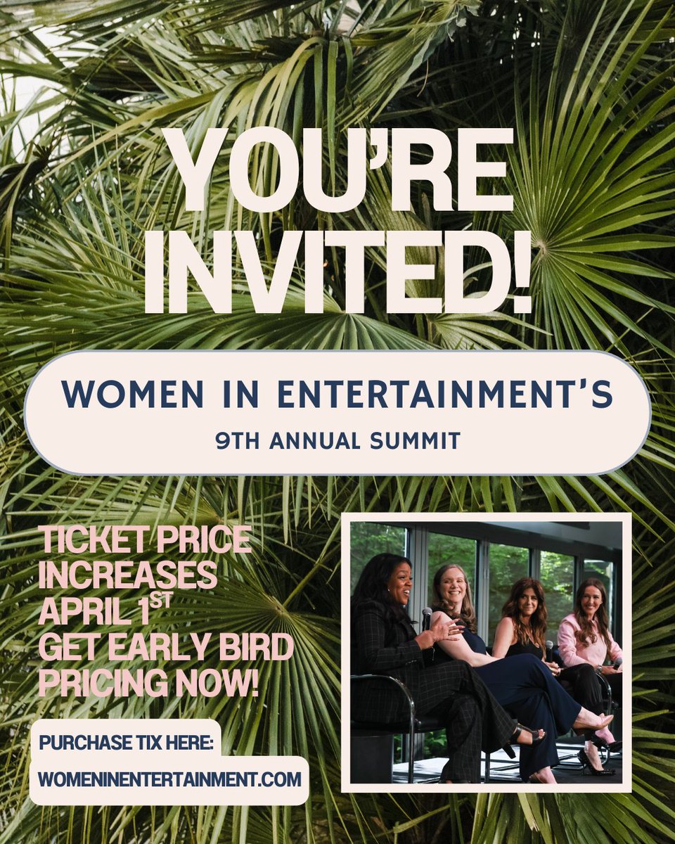 Women In Entertainment tweet media