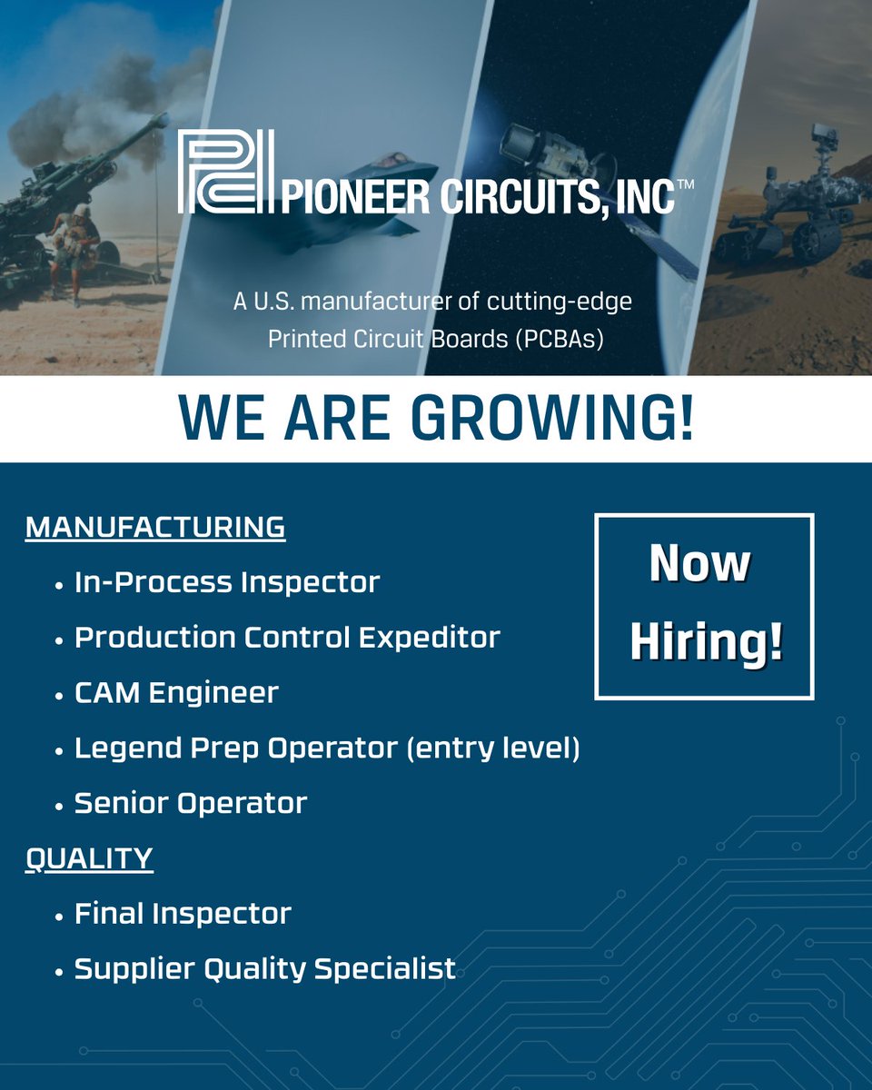 Pioneer Circuits tweet media