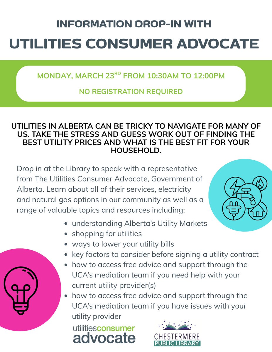 Chestermere Library tweet media