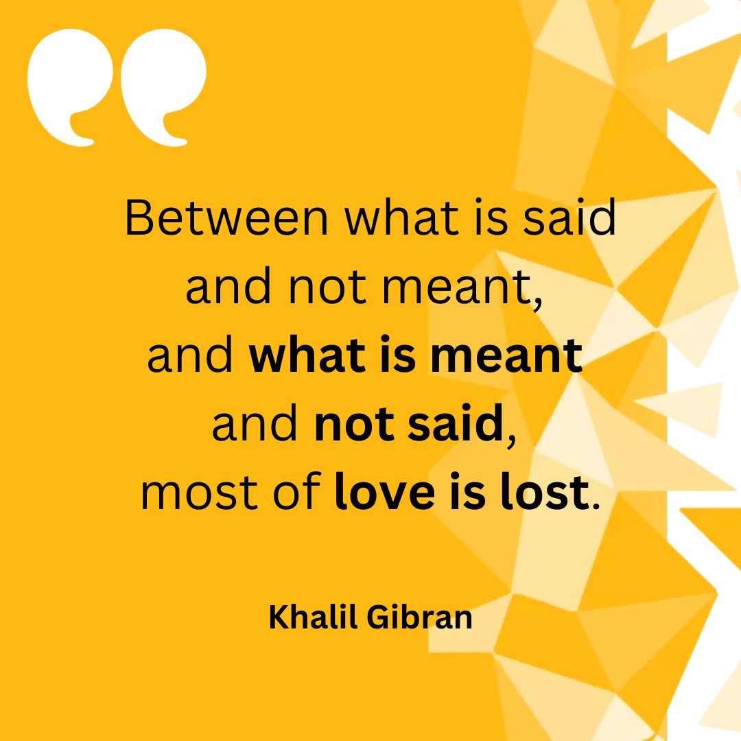 SastaviKintsugi's tweet photo. Words can hide feelings.
Silence can hide the truth.

Some of the deepest misunderstandings in life are not created by what we say - but by what we leave unsaid.

#Relationships  #Communication #PersonalGrowth #Misunderstandings #Assumptions

https://t.co/YhZNfbPd92 https://t.co/4RMXiAdpNy