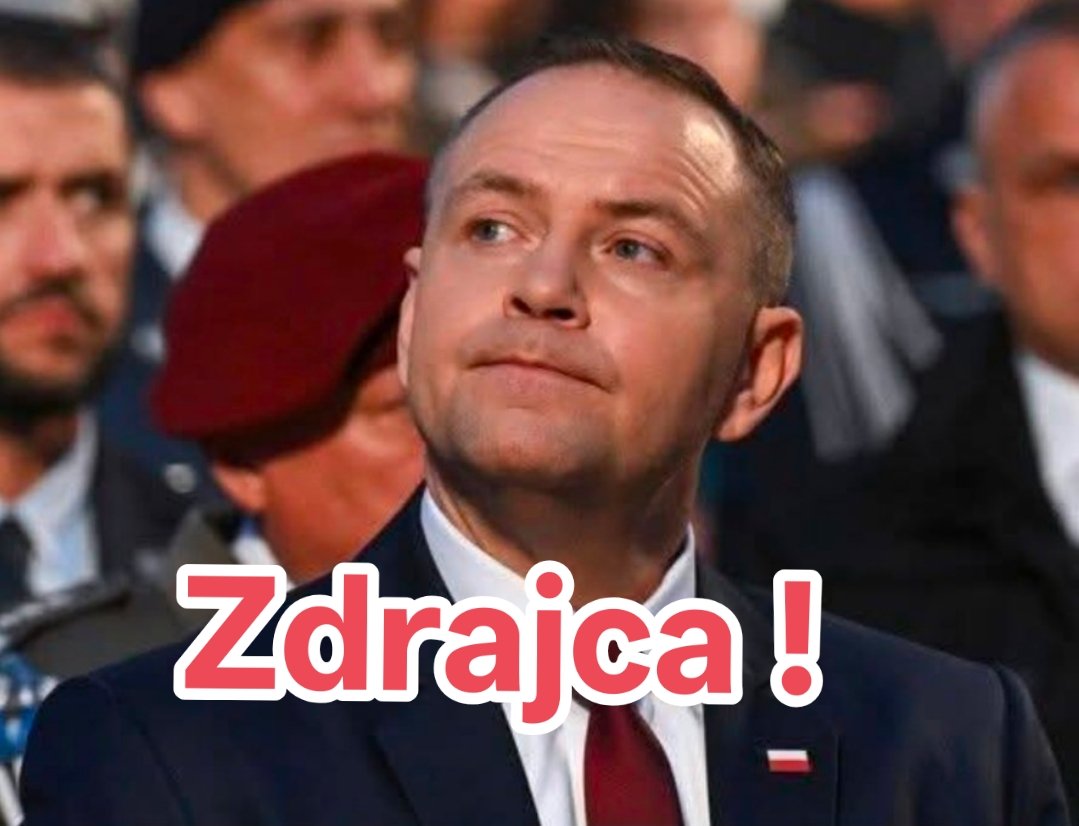 J74Jacek's tweet photo. Nawrocki chce Polski rozbrojonej i bezbronnej ❗ https://t.co/lQBbWoVMYm