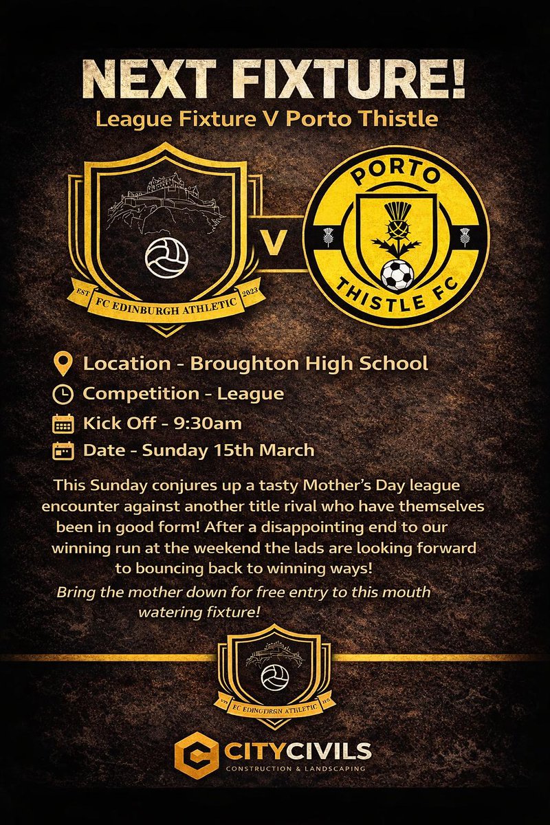 FC Edinburgh Athletic 2023 tweet media