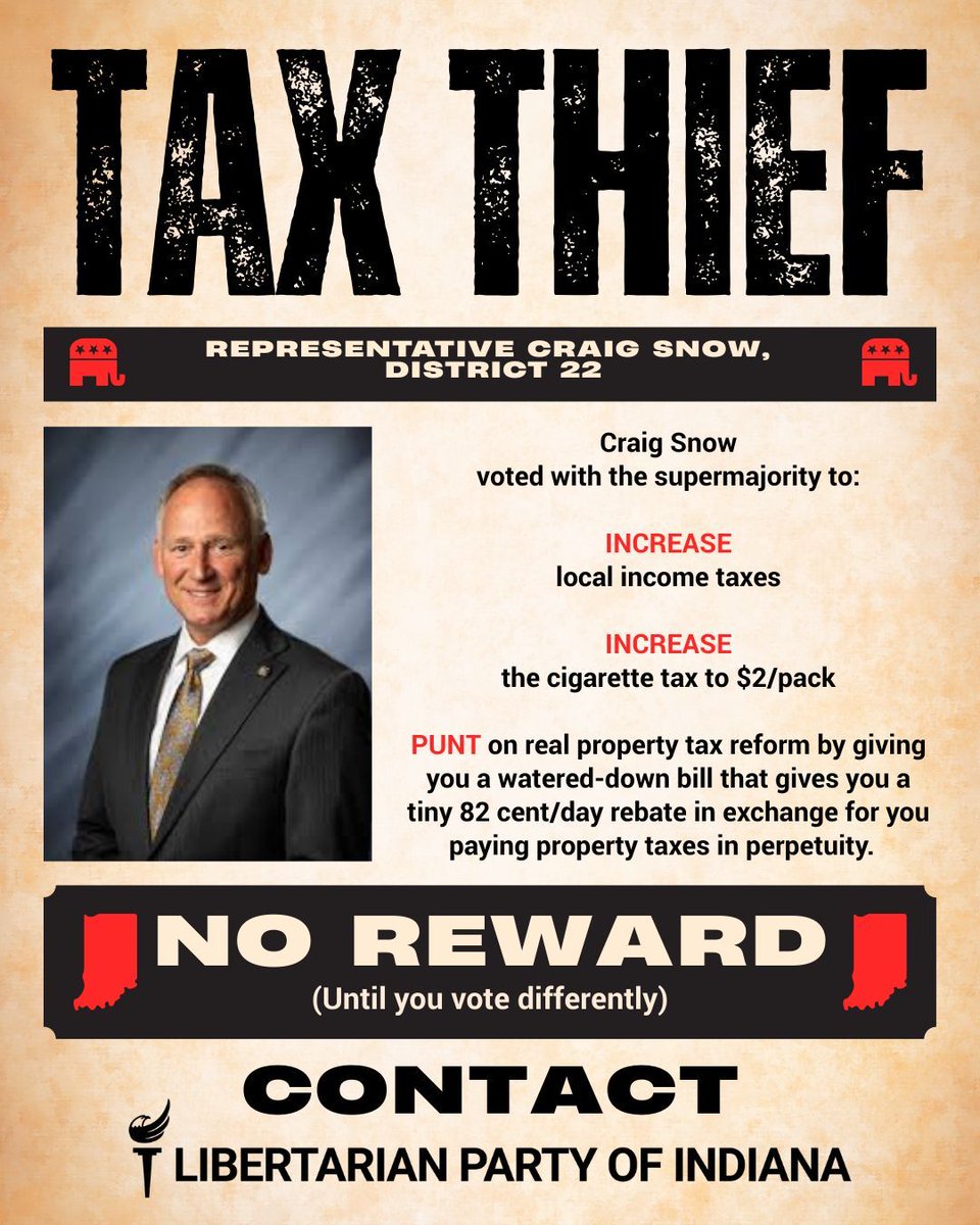 Libertarian Party of Indiana tweet media