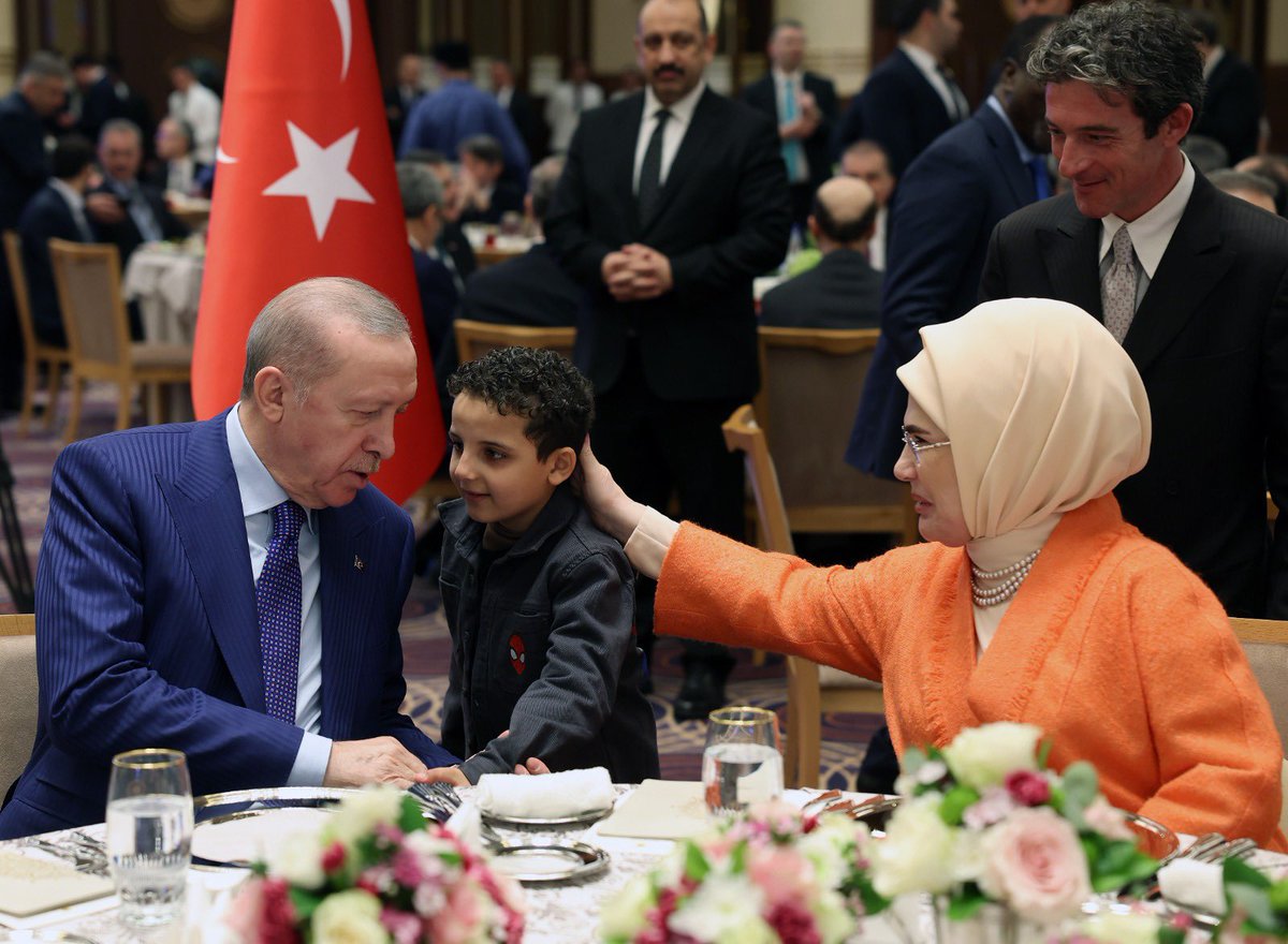 Cumhurbaşkanımız Sayın Recep Tayyip Erdoğan, BM Genel Sekreteri Guterres ile iftar programına katıldı.