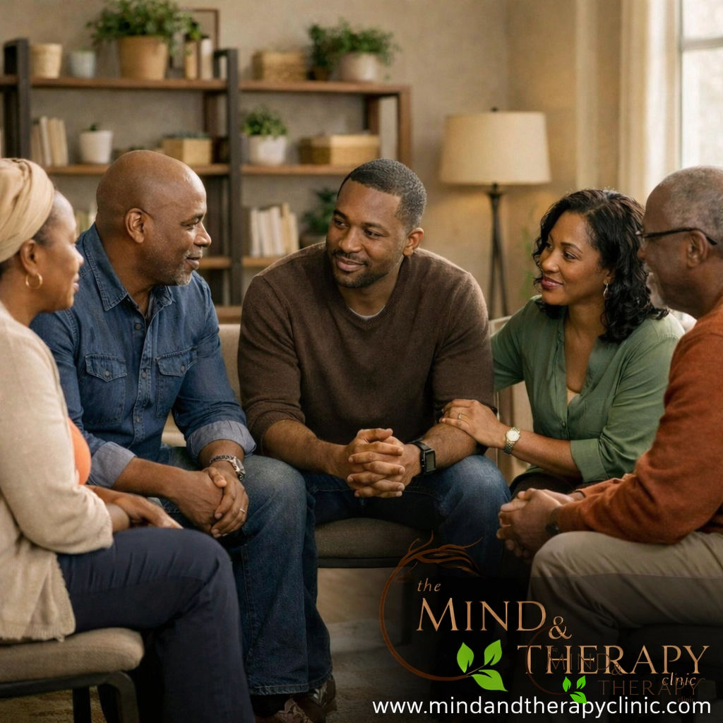 Winning doesn't happen by accident. Community healing is the foundation of your defense. A safe space is where trauma meets its match. Lean on your team. 🤝 mindandtherapyclinic.com #CommunityCare #Healing