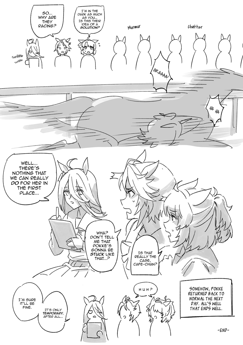 EN Translation by <a href="/RagingAsn_/">RagingAsn</a>
Artist Comment: Pokke Turned Into A ???

영어 번역입니다!
다음에 또 봐요!
#UmaTranslations