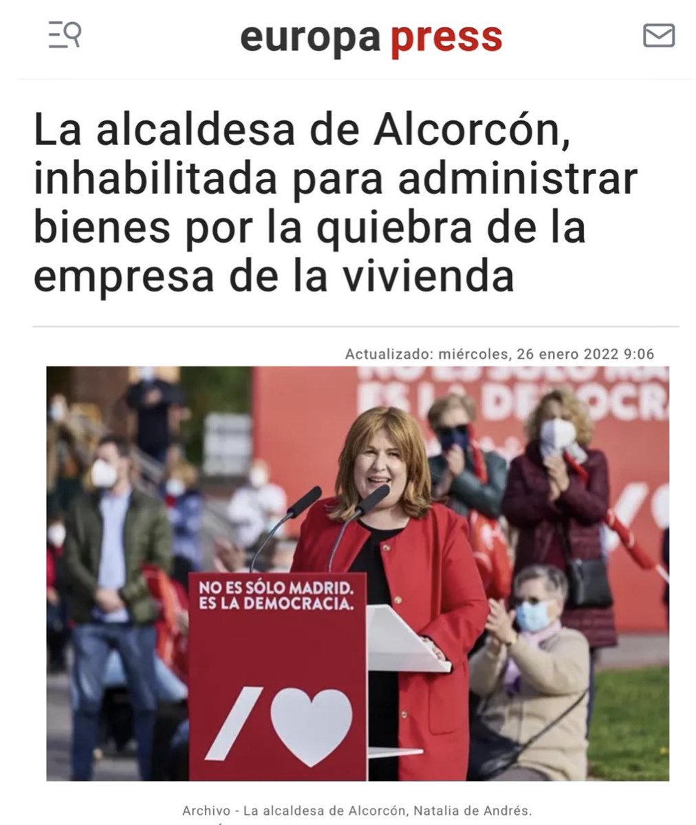 Mila Ayuso Alcorcón tweet media