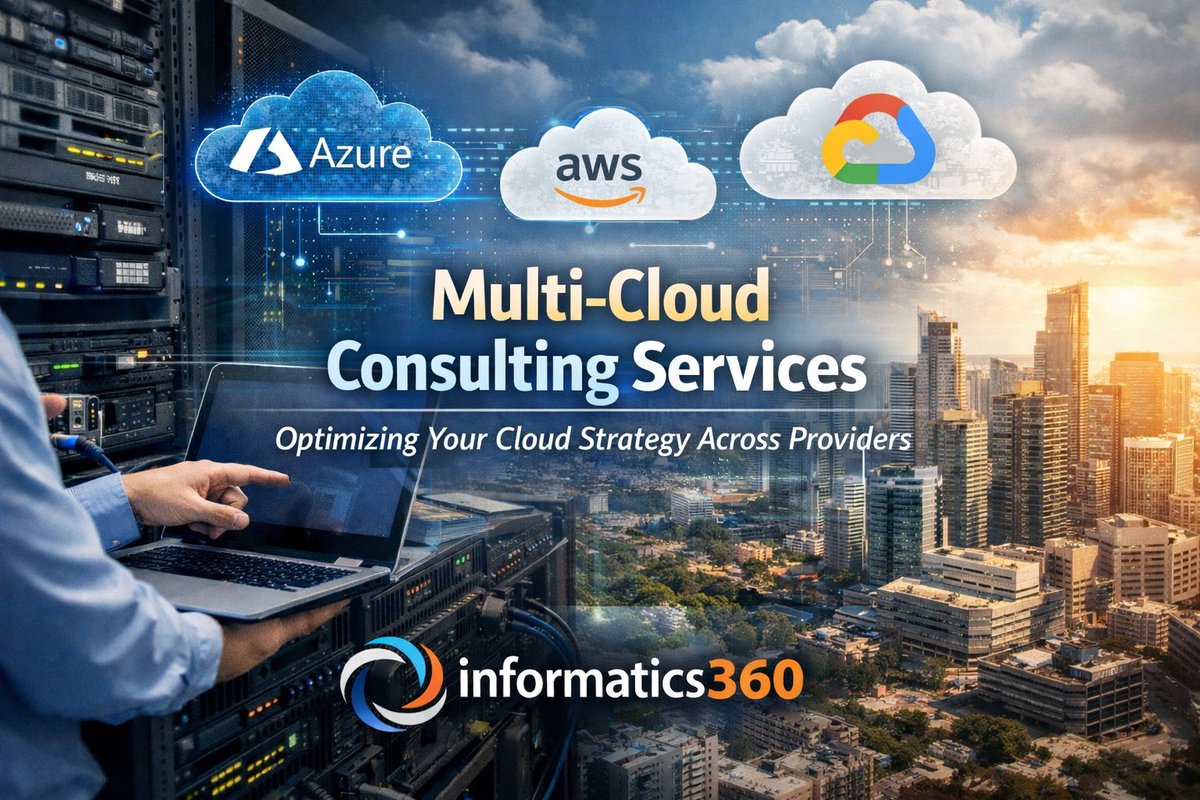 Informatics_360's tweet photo. ☁️ Looking to modernize your IT infrastructure?
Hybrid &amp; Multi-Cloud consulting helps businesses combine flexibility, security, and scalability across multiple cloud platforms.

https://t.co/0NzDFJ2QvG

#HybridCloud #MultiCloud #CloudComputing #ITServices https://t.co/tsbVJ5zK2J