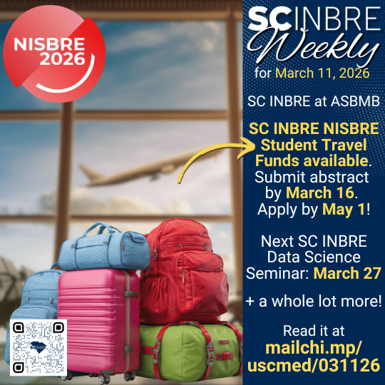 SC INBRE is also at 🟦☁️ tweet media