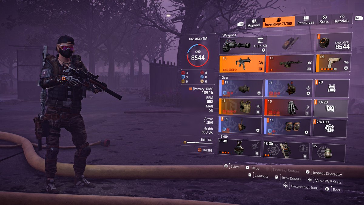GhostShoeless's tweet photo. Hunters Fury taken to the next level during Assault Event...dangerous from distance, and shreds close up.
Equalizer
4 Piece Hunter Fury
Overdogs
Apartment SMG
Big Alejandro
#WeAreTheDivision
#SHDAgent https://t.co/yuVqL7Acat