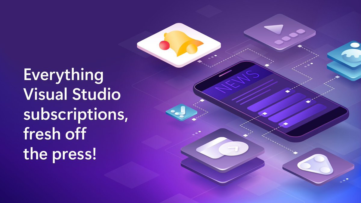 Microsoft Visual Studio Subscriptions tweet media
