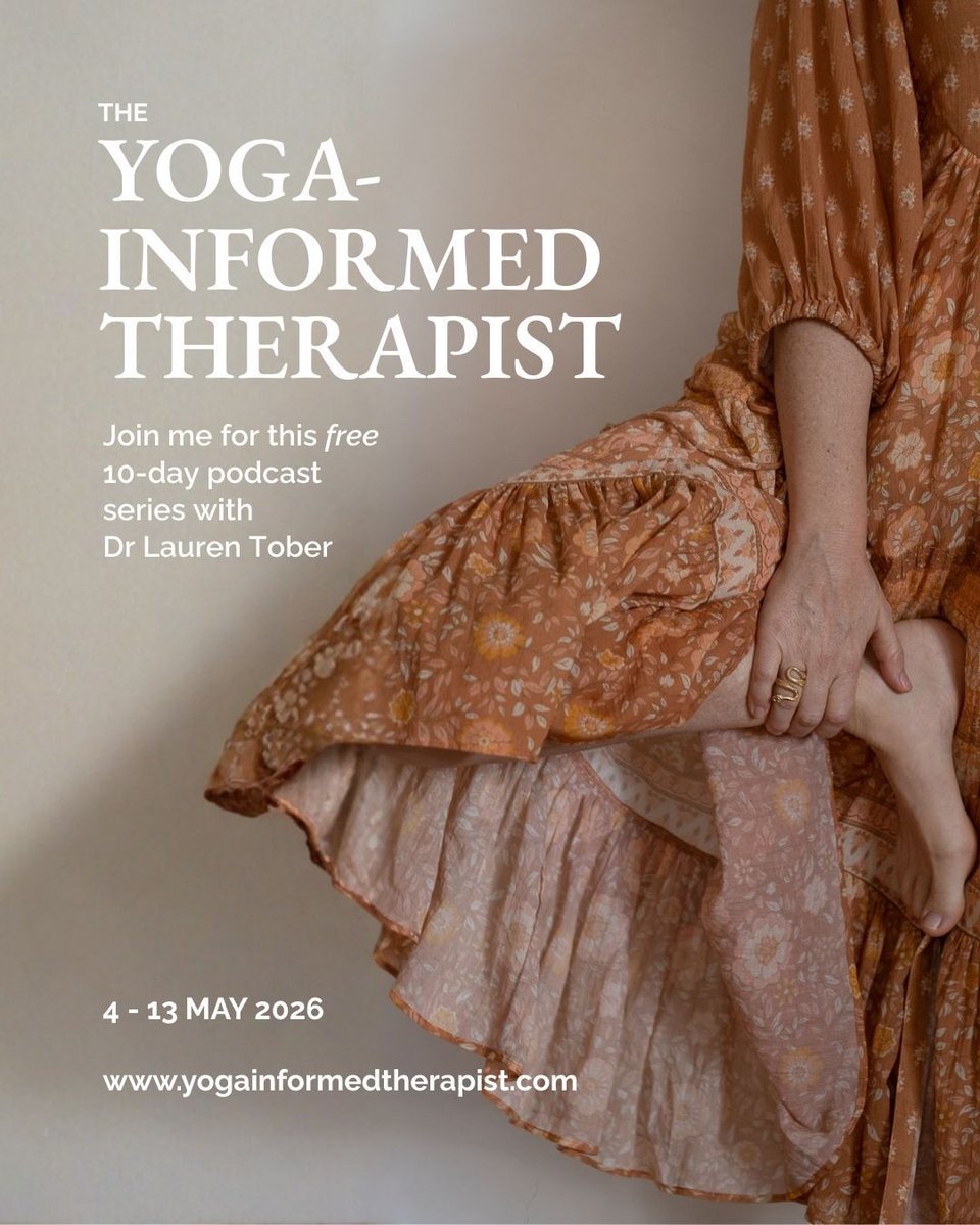 DrAschwartz's tweet image. I’m delighted to be part of The Yoga-Informed Therapist Interviews, a free 10-day audio series hosted by Dr. Lauren Tober. 

Sign up to join us May 4th-13th: buff.ly/SUqxuYm

#YogaTherapy #YogaforTrauma #Therapist #YogaTeacher #ProfessionalDevelopment