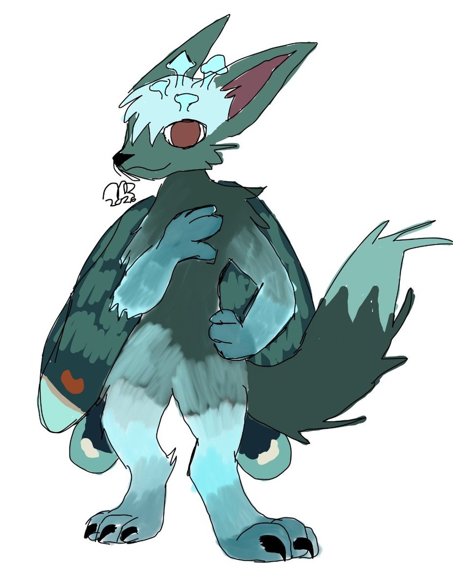 Ewamuskrat's tweet photo. This is fungus he is $5. I take cashapp and PayPal. If you use PayPal put it under friends and family if not it’ll be pending forever.
#art 
#furry
#adoptable
#digitalart https://t.co/6v75KfsmkX