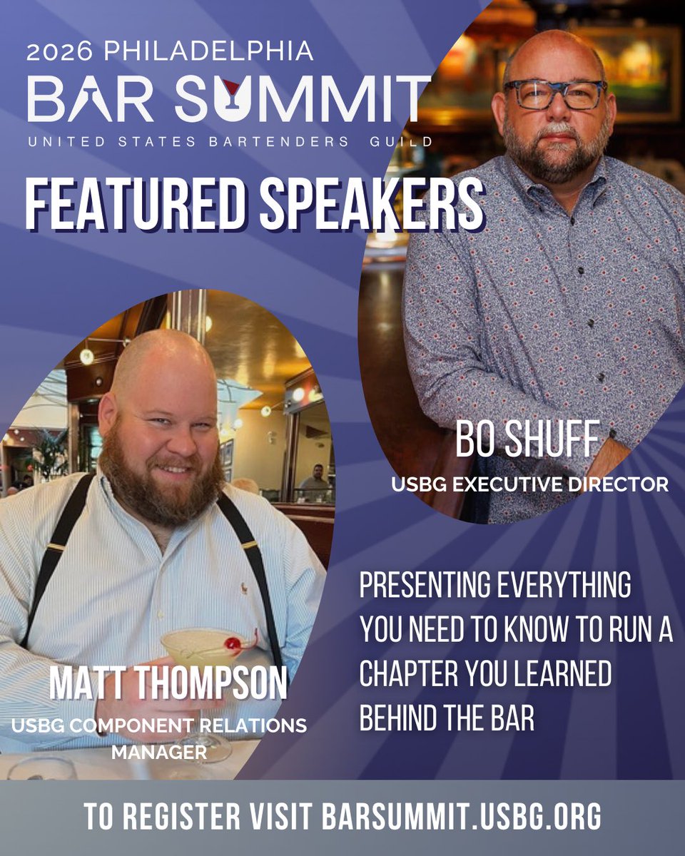 United States Bartenders' Guild - USBG tweet media