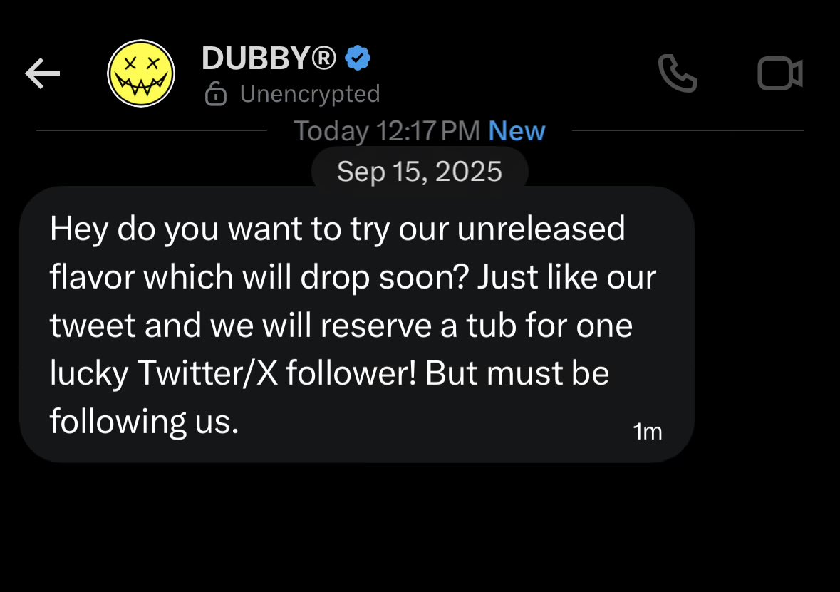 Who wants to get this DM?