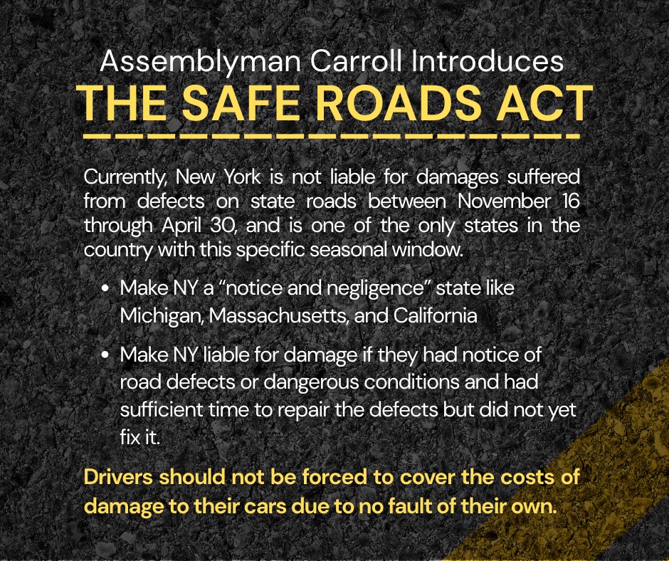 NYS Assemblyman Patrick Carroll tweet media