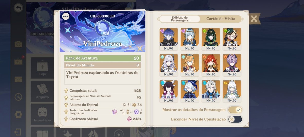 ViniPedroza_'s tweet photo. me vs my genshin profile https://t.co/1Ex9LCYAWX