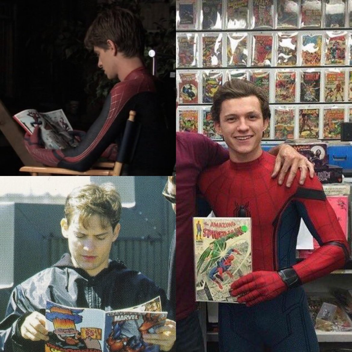 No Context Tobey Maguire tweet media