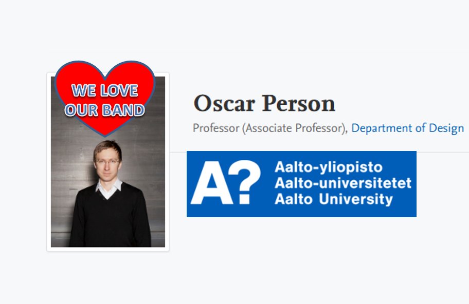 It's time for another <a href="/TheSloppyBoys/">The Sloppy Boys 📀</a> Band Thursday! This weekend is big for awards and persons named Oscar, but today is big for celebrating our band!
