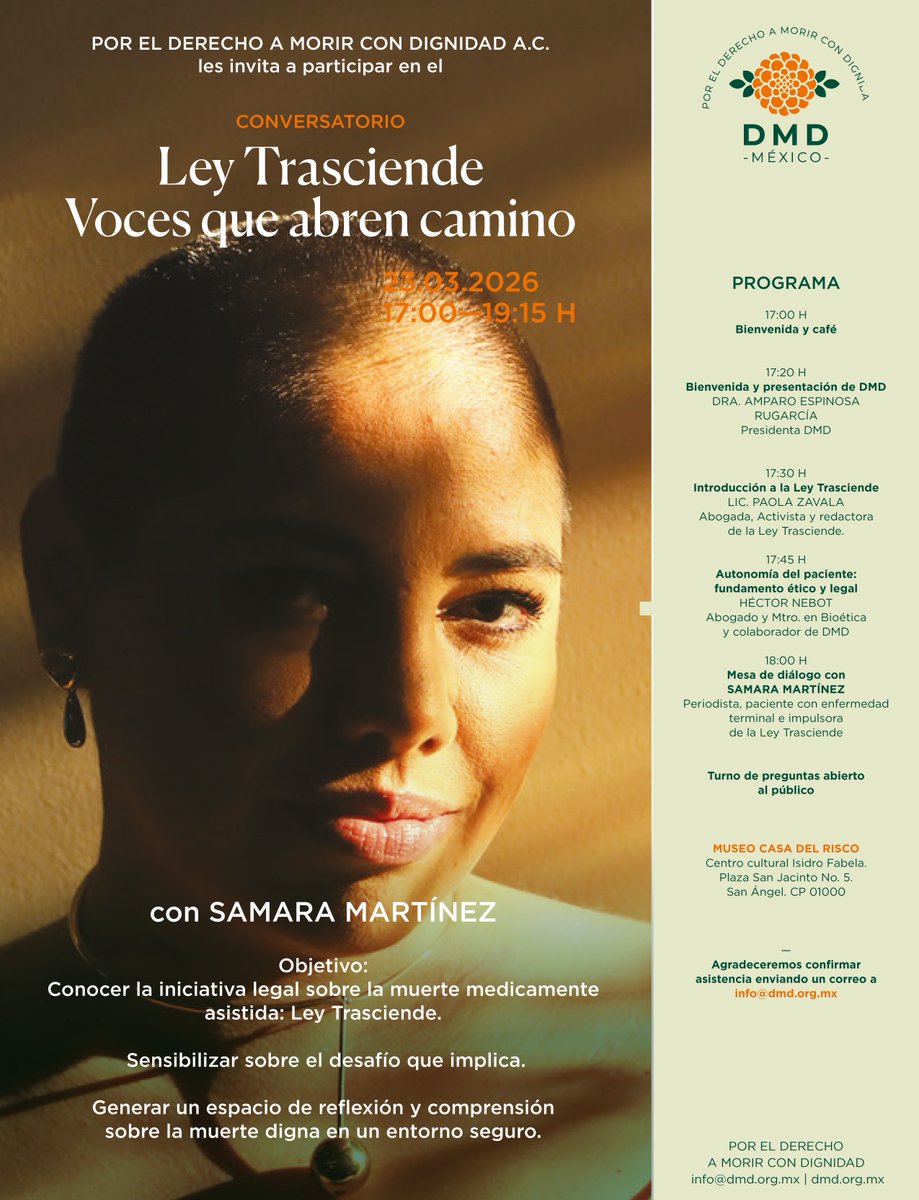 Por el Derecho a Morir con Dignidad A.C. tweet media