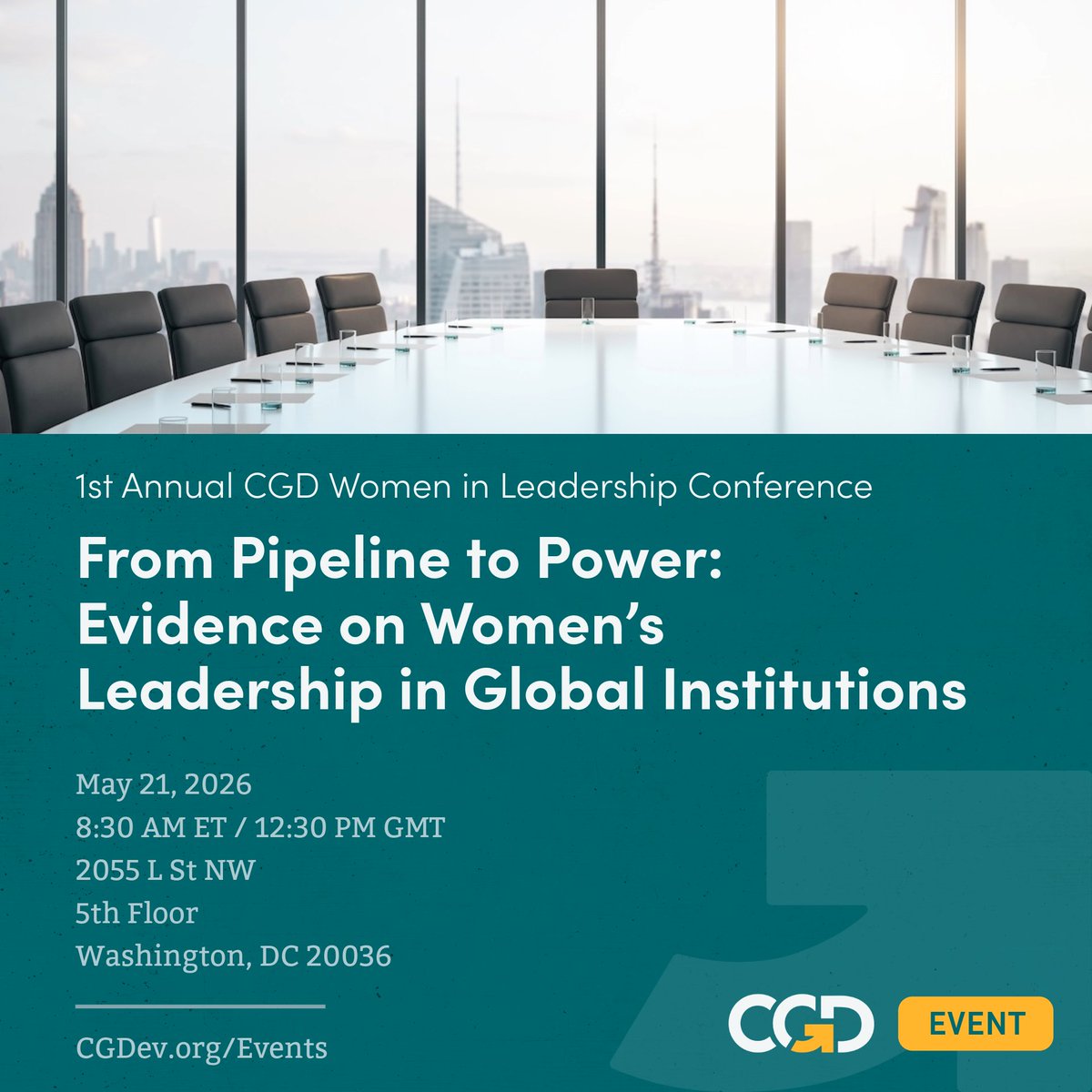 Center for Global Development tweet media