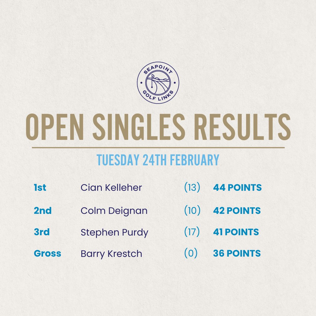 Seapoint Golf Links tweet media