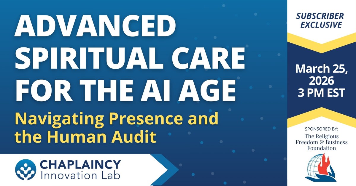 Chaplaincy Innovation Lab tweet media