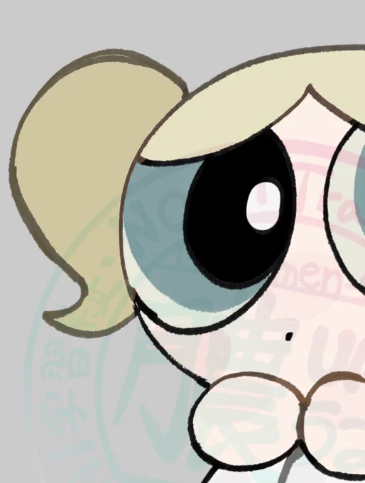 今日はパワパフお絵描きDAYだった Come to BlueSky to watch my art! #thepowerpuffgirls