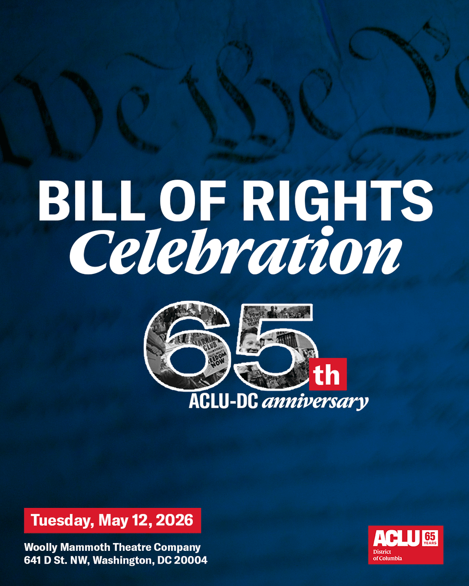 ACLU of the District of Columbia tweet media