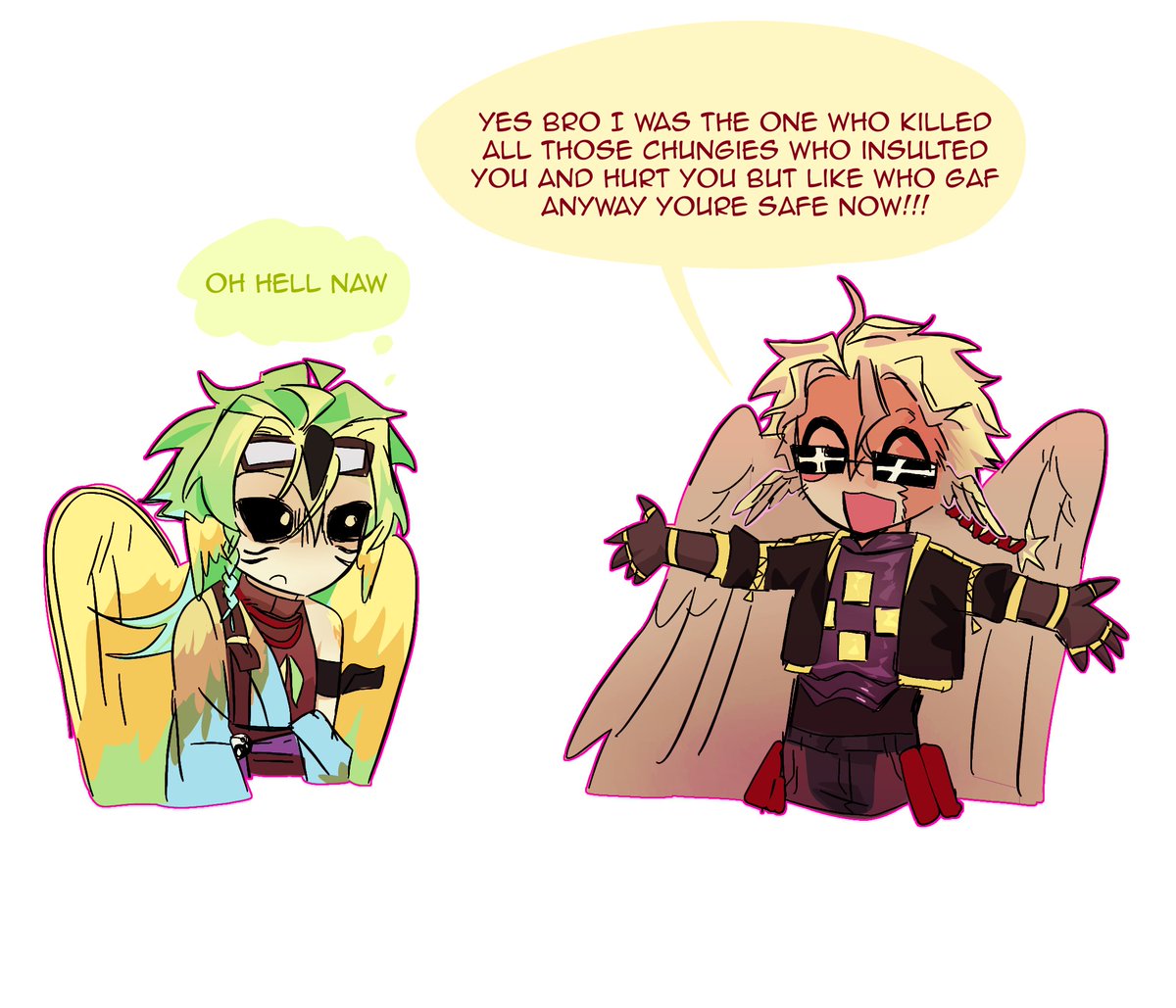 ꕥ flo ✦ cartwings n wifiesona pilled 💥🦜 tweet media