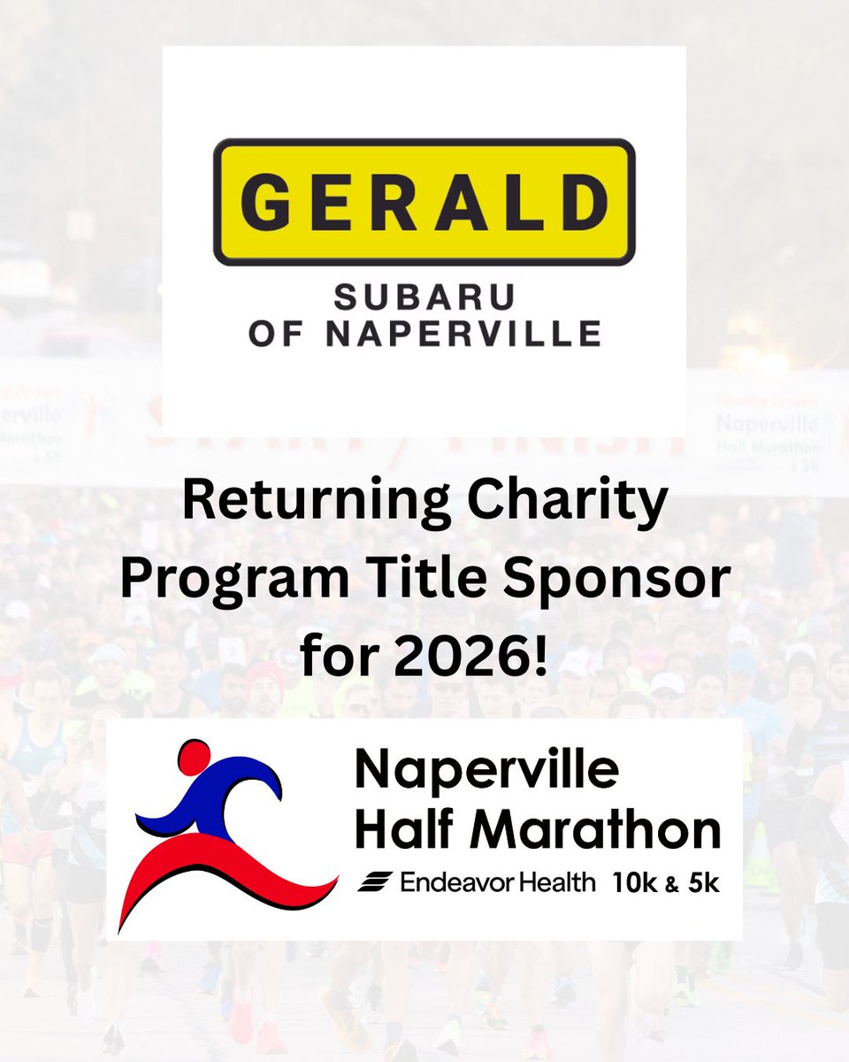 Naperville Half Marathon, 10K & 5K tweet media