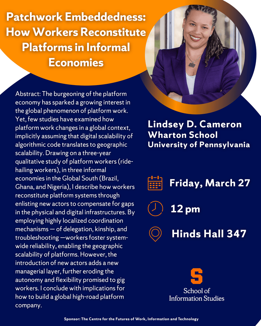 Syracuse University iSchool tweet media