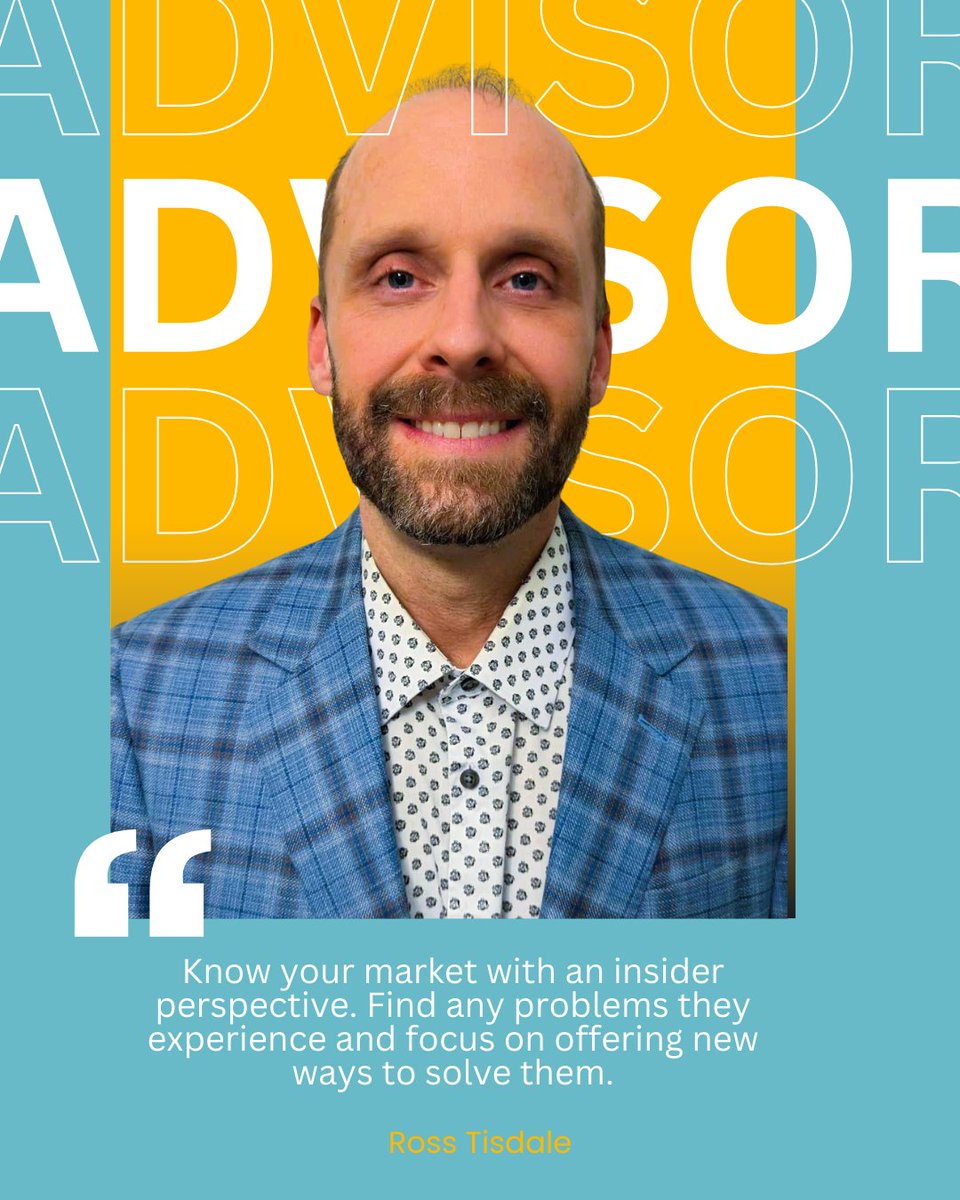 tecconnectAB's tweet photo. Meet RINSA advisor Ross Tisdale 👋

From scaling seven figure businesses to navigating complex regulations, Ross helps founders turn tough challenges into clear next steps.

If you are growing in Southern Alberta, support is closer than you think 💡
https://t.co/CxYOyQEP1a https://t.co/paAR3bU4MS